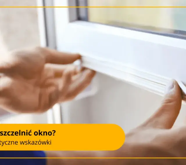 Ręce przykładają uszczelkę do okna. Dowiedz się, jak uszczelnić okna, by cieszyć się ciepłem w domu.